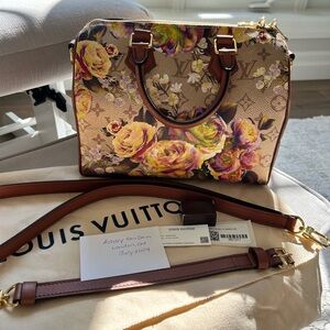 New Louis Vuitton Garden Speedy B 25 RARE